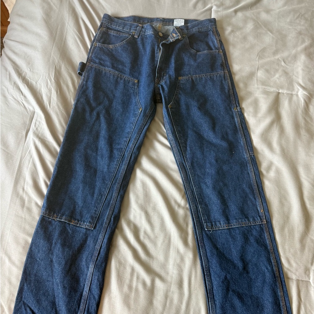Key Contractor Grade Double Front Denim Dungaree
